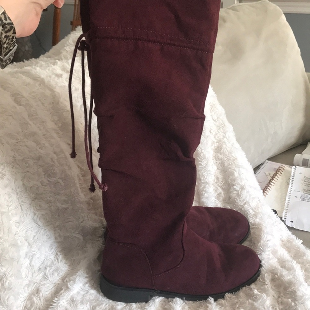 Over the knee girls boots